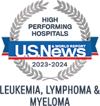City of Hope was named a best hospital for multiple myeloma by U.S. News & World Report