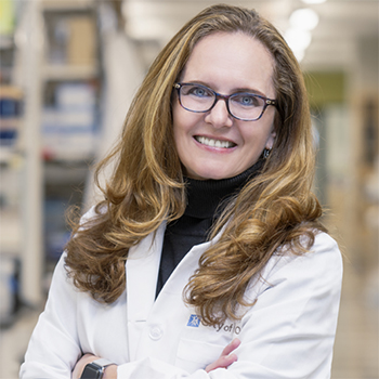 Nadia Carlesso, M.D. Ph.D., Department of Stem Cell Biology and Regenerative Medicine