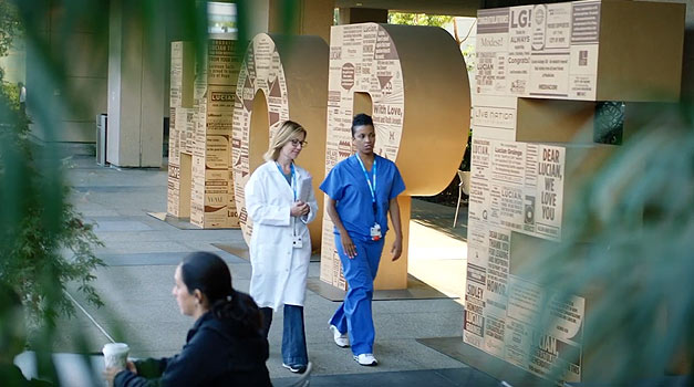 Doctors Walking