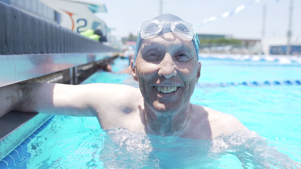 Jim Belardi In The Pool