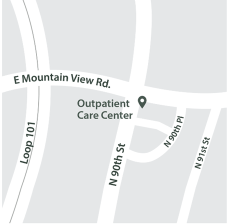 City of Hope Scottsdale map location