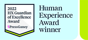 Press Ganey Human Experience Guardian of Excellence Award