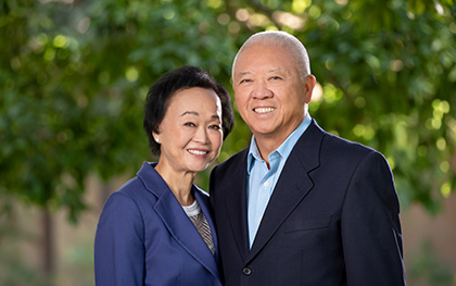 Andrew and Peggy Cherng, philanthropists, co-founders and co-CEOs of Panda Express