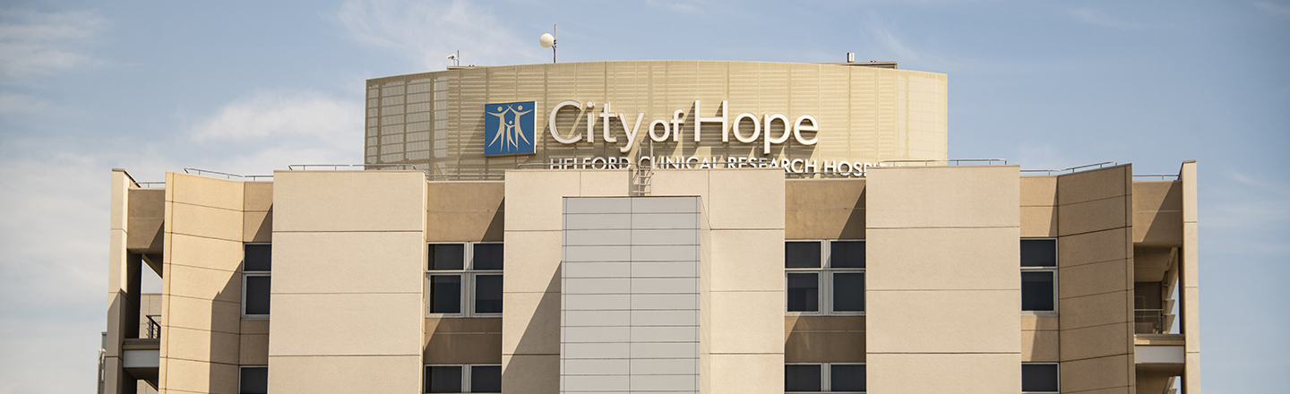 Sunlit Exterior of City of Hope Los Angeles
