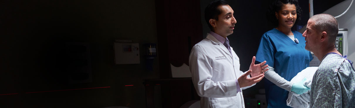 Doctor having a consultation with a patient