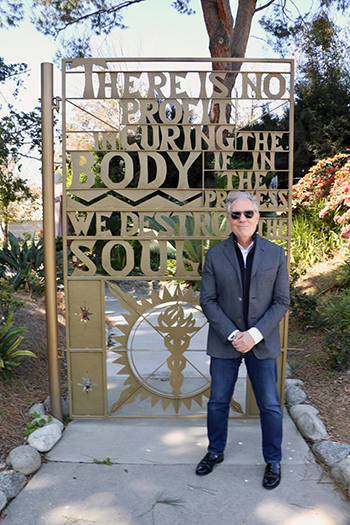 AEG Presents Chairman and CEO Jay Marciano tours City of Hope, a cancer and research organization, on March 14, 2024. Marciano has been named City of Hope’s Music, Film and Entertainment Industry fundraising group’s 2024 Spirit of Life® honoree. (Photo Credit: Liana Huth) 