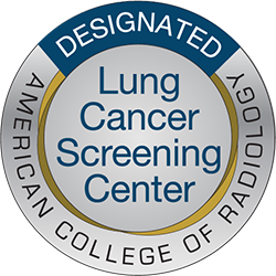 Lung Cancer Screening Center by the American College of Radiology logo