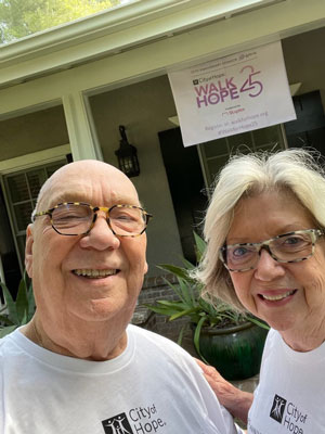 Martin and Mary Ann Ploy at Walk for Hope