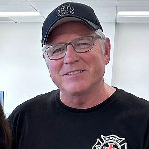 Firefighter Chuck Montgomery