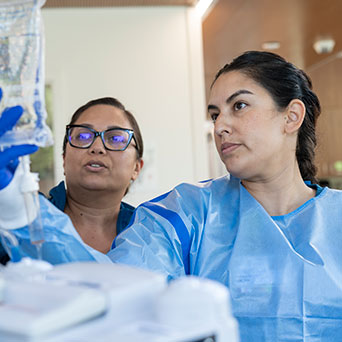 Dani Castillo, M.D. and S. Peter Wu, M.D.