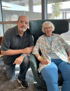 Grateful patient gifts handmade hats to City of Hope Orange County