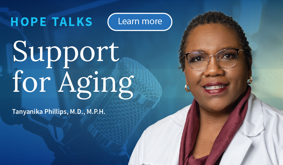 Hope Talks - Tanyanika Phillips, M.D., M.P.H.