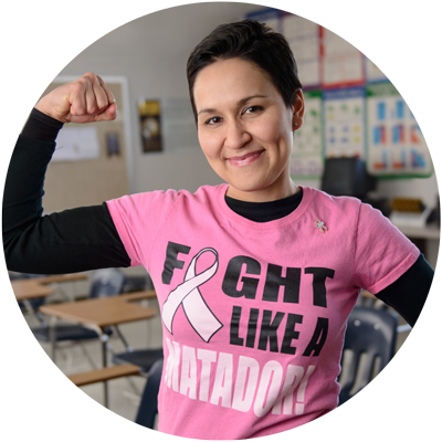 Miriam T. Breast cancer patient