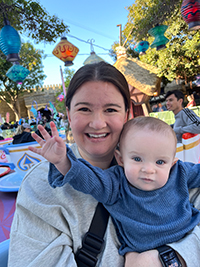 Kelsie McCready and daughter