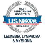 City of Hope is ranked among the Highest Performing Hospitals for Leukemia, Lymphoma & Myeloma by U.S. News & World Report 2024-25