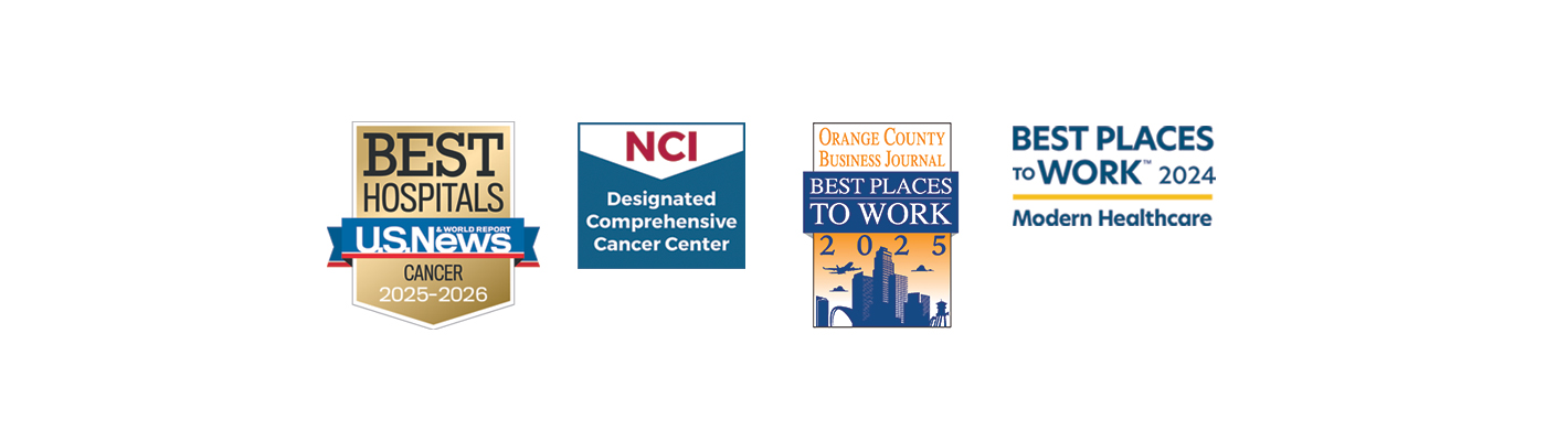 City of Hope Orange County top workplace badges