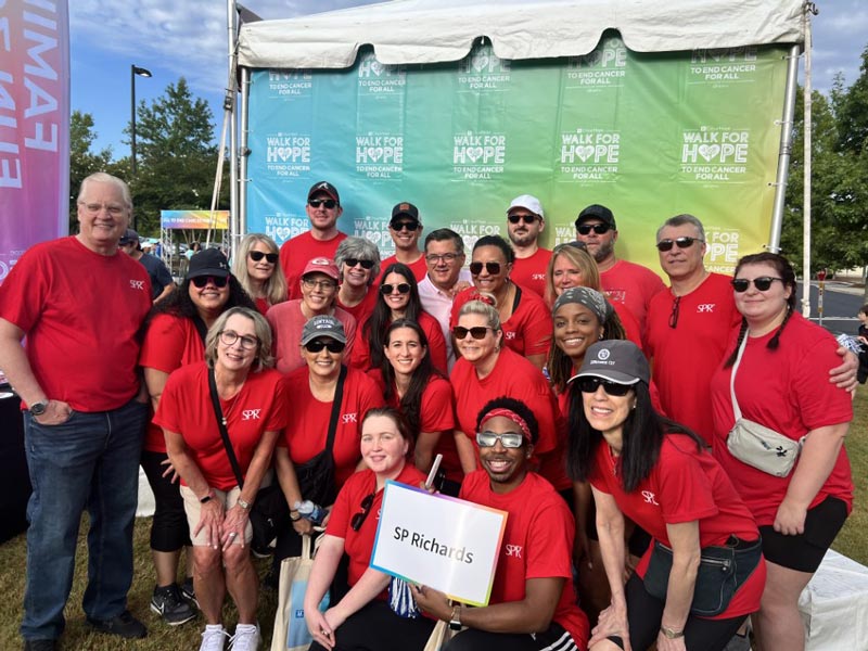 S.P. Richards Walk for Hope Team