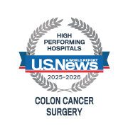 2025 2026 Badge USNews Best Hospitals Colon Cancer Surgery