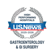 2025 2026 Badge USNews Best Hospitals Gastroenterology GI Surgery