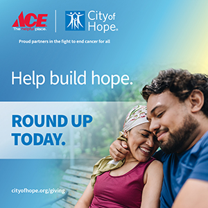 Ace Hardware and City of Hope partnership social media share