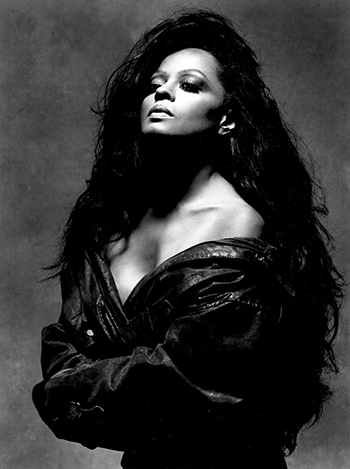 Diana Ross photo by Albert Watson