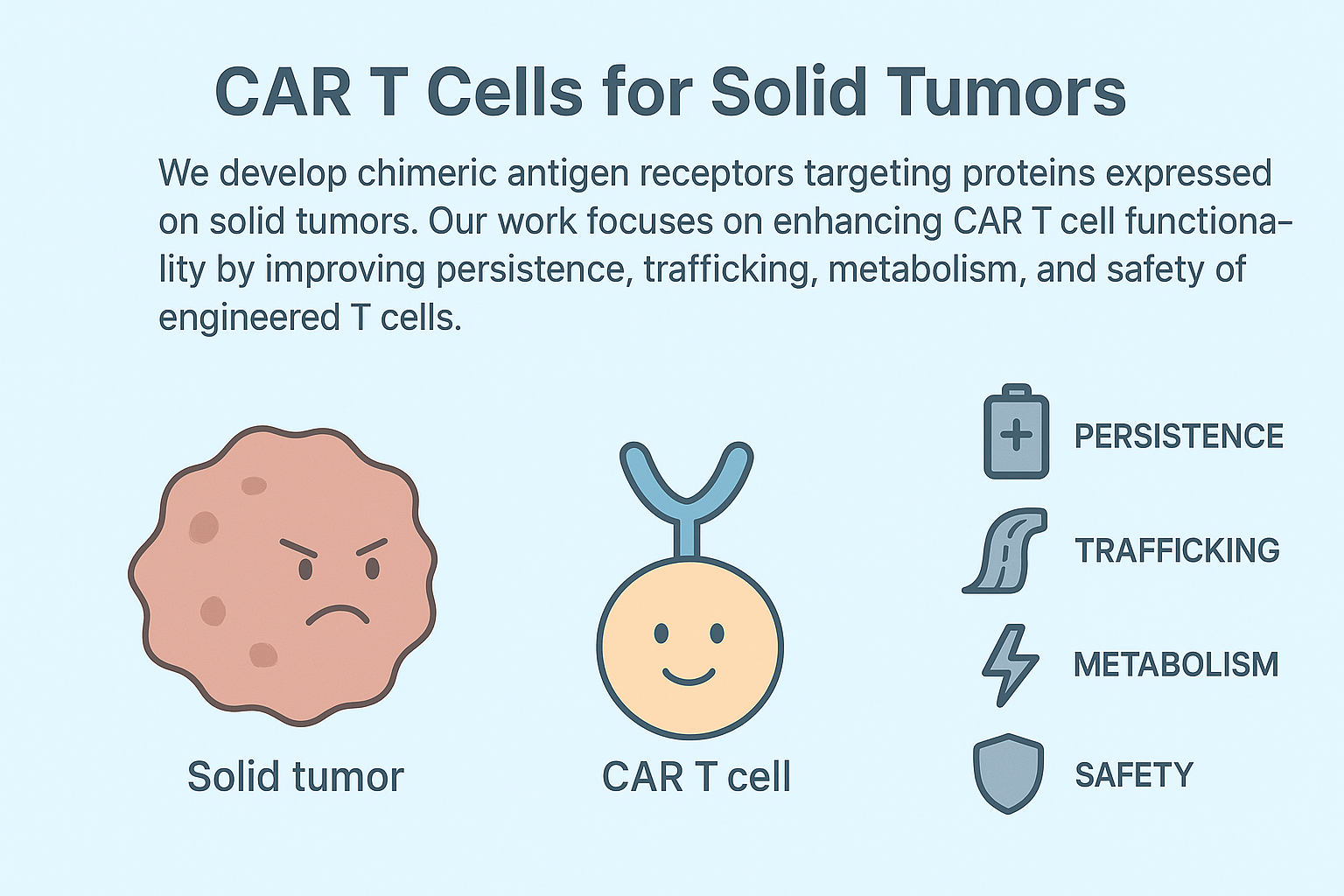 Car T Cells for Solid Tumors