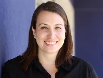 Young woman with brown hair headshot