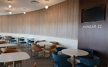 Hangar 22 Inside of City of Hope Orange County Cancer Specialty Hospital
