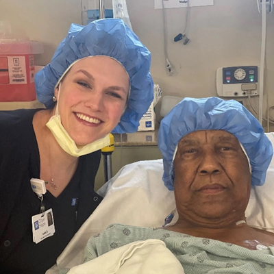 Williams and Kaley Baker, RN