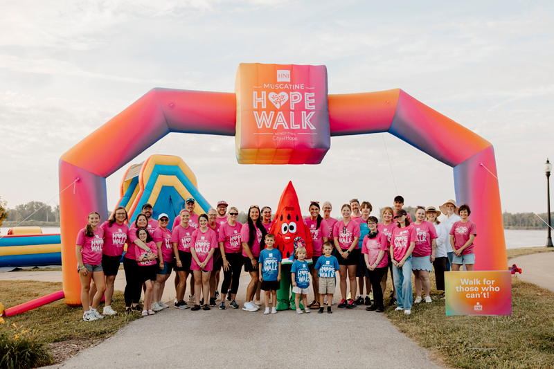 Muscatine Hope Walk 2025 Volunteer Crew