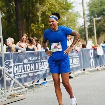 Janina Simmons marathon.