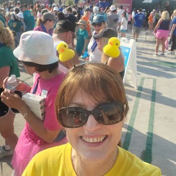 Michelle Vacca at City of Hope's Walk for Hope.