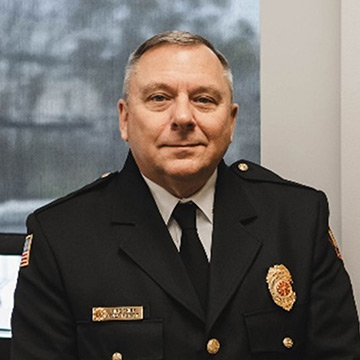 Rudy Horist in uniform