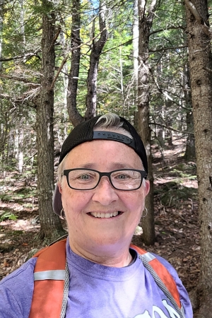 Chris Parrish hiking