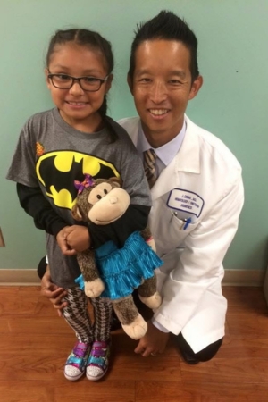 Camila Gonzalez and Dr. Cheng