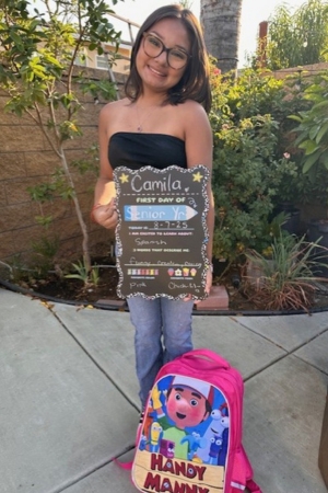 Camila Gonzalez Senior Year of High School
