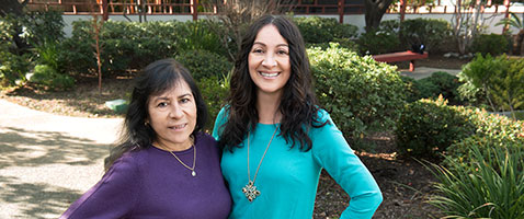 Loraine Ortiz and Elvira Caro-Michel, current El Concilio advisors