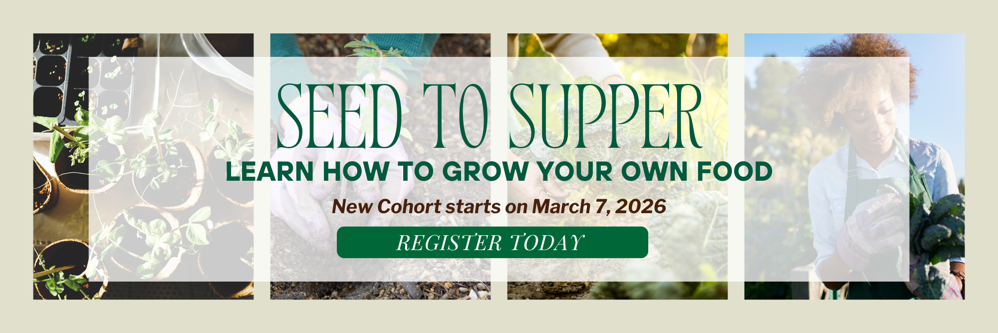 Garden of Hope Seed to Supper - March 7
