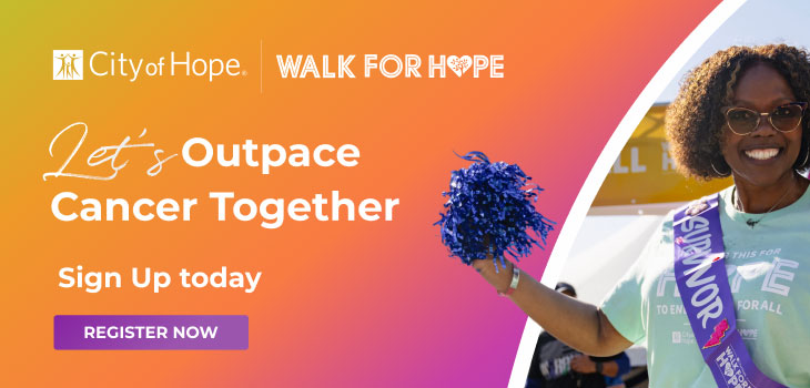 Walk for Hope Let's Outpace Cancer Together Register Now