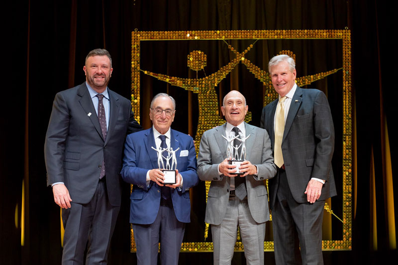 Will Harris, President, Darvin Furniture & Mattress; Steve Darvin, CEO, Darvin Furniture & Mattress; Marty Darvin, Chairman of the Board, Darvin Furniture & Mattress; Kevin O’Connor, IHFI member