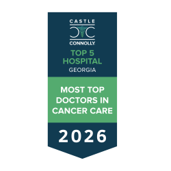 2026 Top 5 Hospital Georgia Castle Connolly Badge