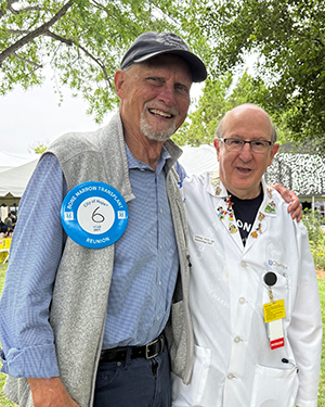 Willard Dunlap and Dr. Anthony S. Stein