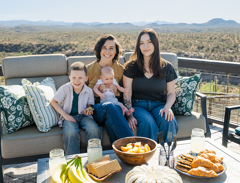Brittany Barden and family