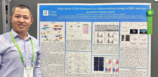 Linlin Yang 2026 Travel Award At AACR