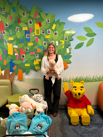Nyla Harding During Recent City of Hope trip to Share Hope with Young Patients