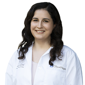 Hannah Asghari, MD, hematologist-oncologist, Department of Medical Oncology & Therapeutics Research