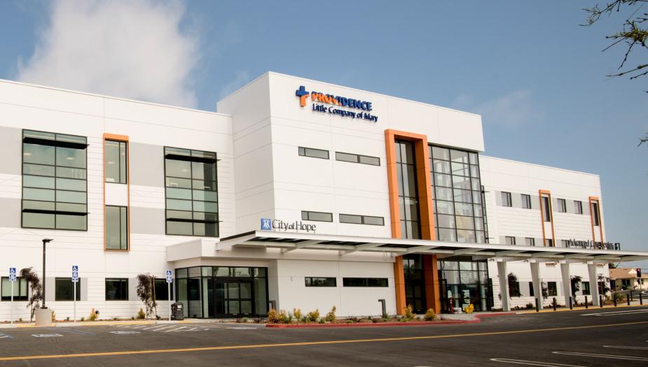Exterior of City of Hope South Bay Building