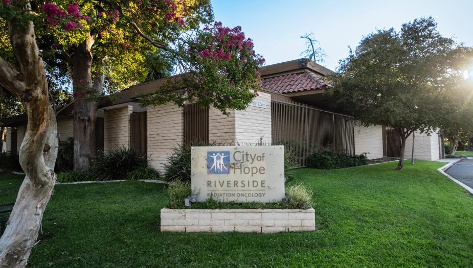 Exterior of City of Hope Riverside Building