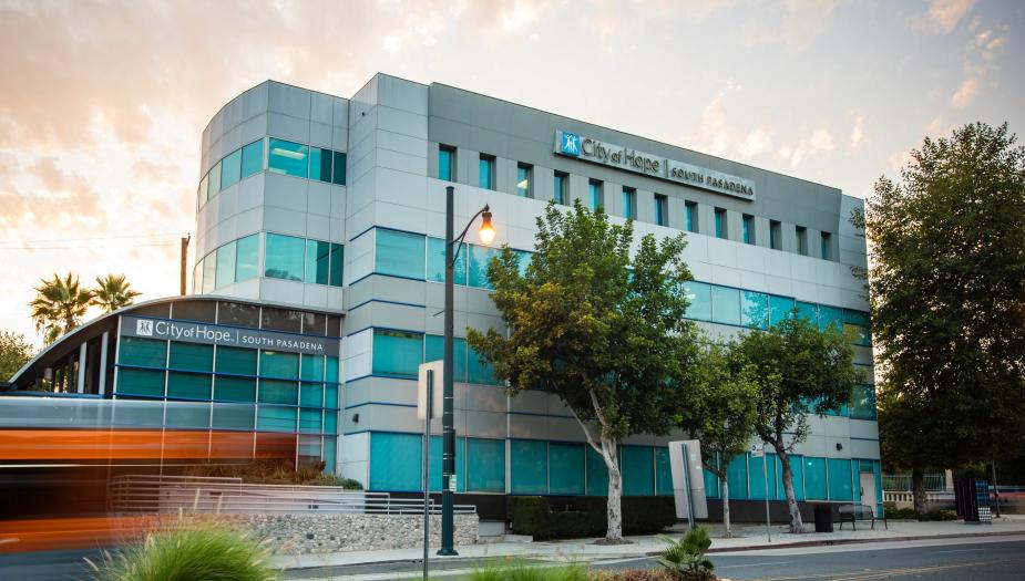 Exterior of City of Hope South Pasadena Building