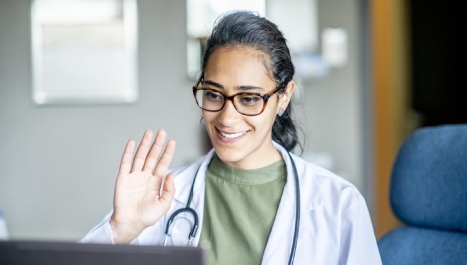 remote medical appointment